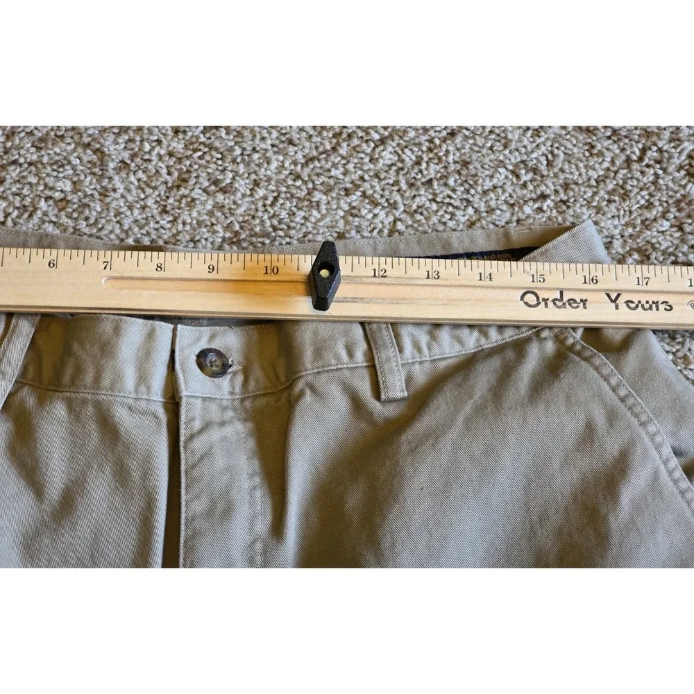 Woolrich Pants Mens 36x30 100% Cotton‎ Nomad Midweight Canvas Khaki Beige Chino